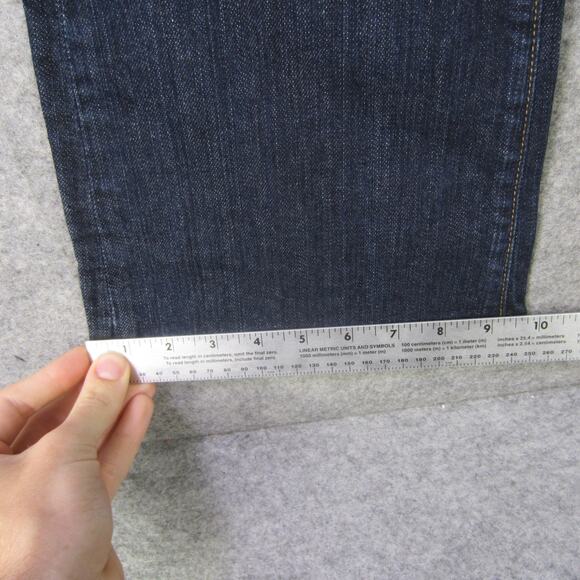 Red Engine Jeans Womens 26 Blue Bootcut Made in USA Flare Leg Stretch Denim - Picture 2 of 11